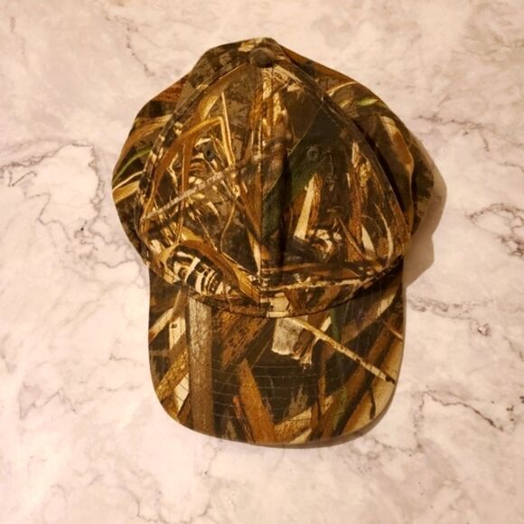 Realtree Max Camo Forest Print Hunting Outdoor Adjustable Hat Cap - Picture 1 of 3
